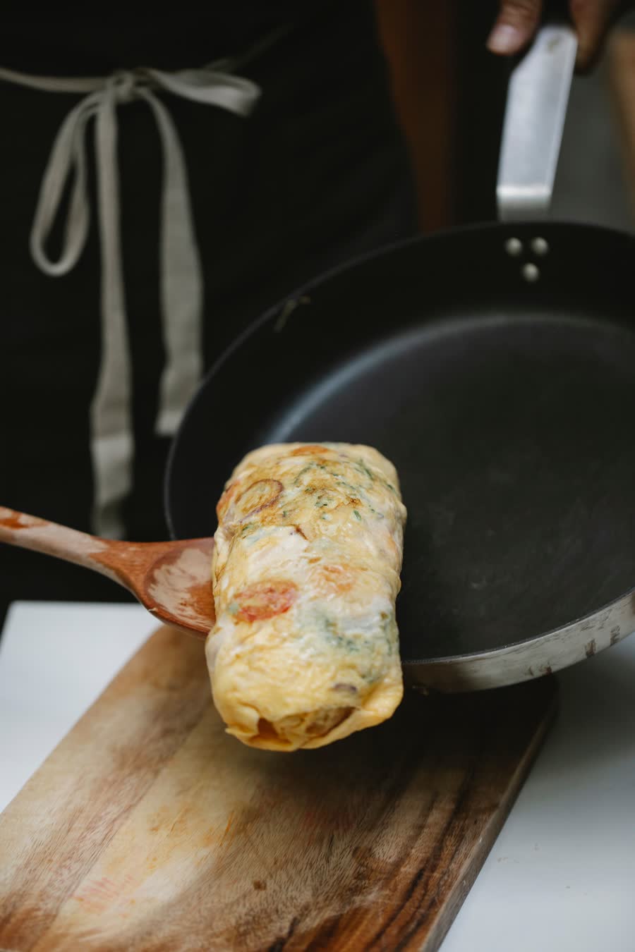 A classic fluffy omelette